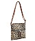 MODERN LEOPARD STYLE CROSSBODY BAG