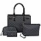 4-in-1 Glam Monogram Boxy Satchel