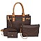 4-in-1 Glam Monogram Boxy Satchel