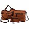 Laser Cut Pocket 3-in-1 Satchel