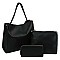 Weaved Top Handle 3-in-1 Satchel
