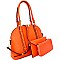 STYLISH DOME SATCHEL SET