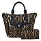 Leopard 2-in-1 Satchel