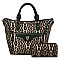 Leopard 2-in-1 Satchel