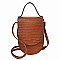 Top Flap Croc Alligator Cell Phone Purse & Crossbody Bag