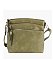 Multi Zip Pocket Crossbody Bag