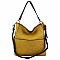 Fashion Shoulder Bag with Whip stitched Strap