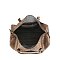 Ostrich Croc Duffle Bag