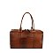 Ostrich Croc Duffle Bag