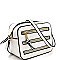 MULTI-ZIP BOXY CROSSBODY SHOULDER BAG