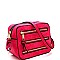 MULTI-ZIP BOXY CROSSBODY SHOULDER BAG