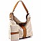 2 in 1 Single Strap Monogram Hobo Wristlet SET
