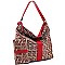 2 in 1 Single Strap Monogram Hobo Wristlet SET