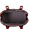 2Way Braided Medium Dome Satchel