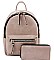 2IN1 CUTE STYLISH BACKPACK WITH MATCHING WALLET