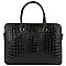 Croc Alligator Brief Bag Laptop Case