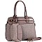 3-Compartment Turn-Lock Accent Linen Tote Value SET