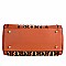 2 IN 1 LEOPARD PRINT BOSTON SATCHEL