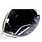 Multi-Pocket Hardware Accent Dome-Shaped Cross Body