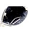 Dome Shaped Two-Tone Multi-Pocket Cross Body