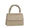 Ruched Top Handle Satchel