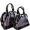 Bee Charm Patent 2 in 1 Twin Dome Satchel SET MH-MP7262