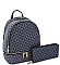 2 IN 1 MONOGRAM BACKPACK WALLET SET