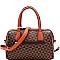 2-Way Monogram Boston Satchel Wallet SET