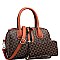2-Way Monogram Boston Satchel Wallet SET