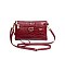 Croc Alligator Clutch Crossbody Bag