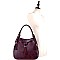 2-Way Chunky Tassel Accent Drawstring Hobo
