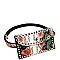 STUDDED GROMMET ACCENT SNAKE FANNY PACK