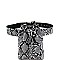 Drawstring Snake Print Fanny Pack with Belt