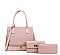 3 IN 1 Quality Satchel - Cross-Body Set With Wallet