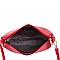 3 in 1 Plaid Checker Print Shopper Tote Wallet SET