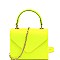 2Way Mini Retro Box Flap Cross Body Bag