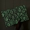 LUMINESCENT SNAKE PRINT ENVELOPE CLUTCH