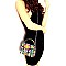 Small Snake Print Top-Handle Retro Box Flap Satchel Cross Body