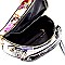 Magazine Print Studded Round Satchel Wallet SET MH-PQ0141W