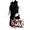 Obama Magazine Print 3-Compartment Satchel Wallet SET