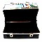 Obama Purse, Print Bottom Compartment Satchel Wallet SET Multi MH-PW0071W