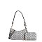wholesale 2-in-1 Oval Design Shoulder Bag Wallet Set