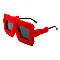 Pack of 12 Square Oversize Fuzzy Faux Fur Sunglasses
