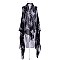 Fabulous Flowing Light Weight Dragon Fly Poncho SLS2046