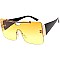 Pack of 12 Oversize single lens sunglasses