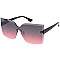 Pack of 12 Summer Colors Cat eye Shield Sunglasses