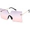 Pack of 12 Stylish Gradient Rimless Shield Sunglasses