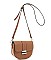 GLAM OVAL SHAPE METAL CROSSBODY BAG