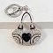 Jem Stone Handbag Shape Charm Keychain