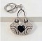 Jem Stone Handbag Shape Charm Keychain